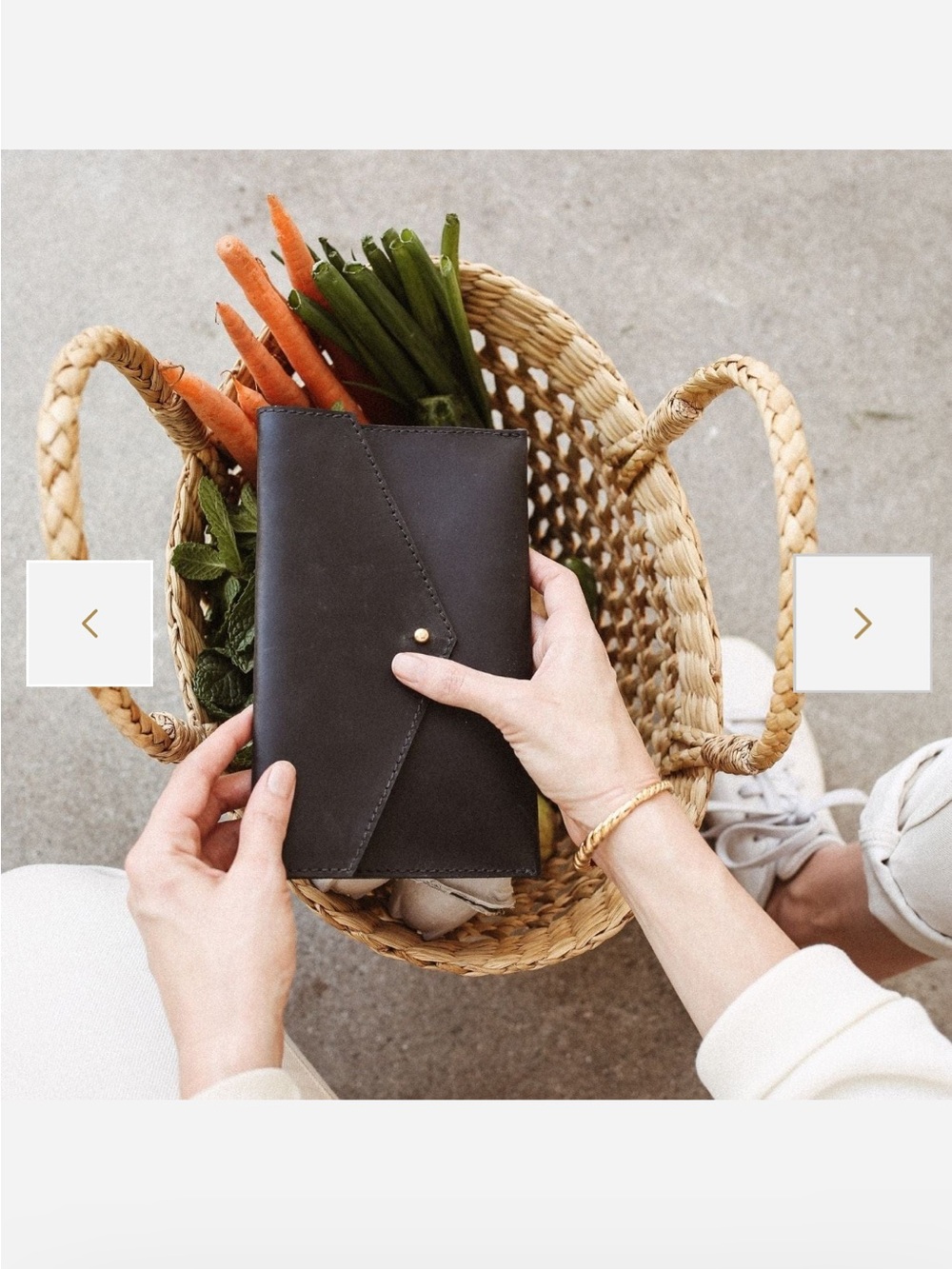 Parker Clay Abeba Leather Envelope